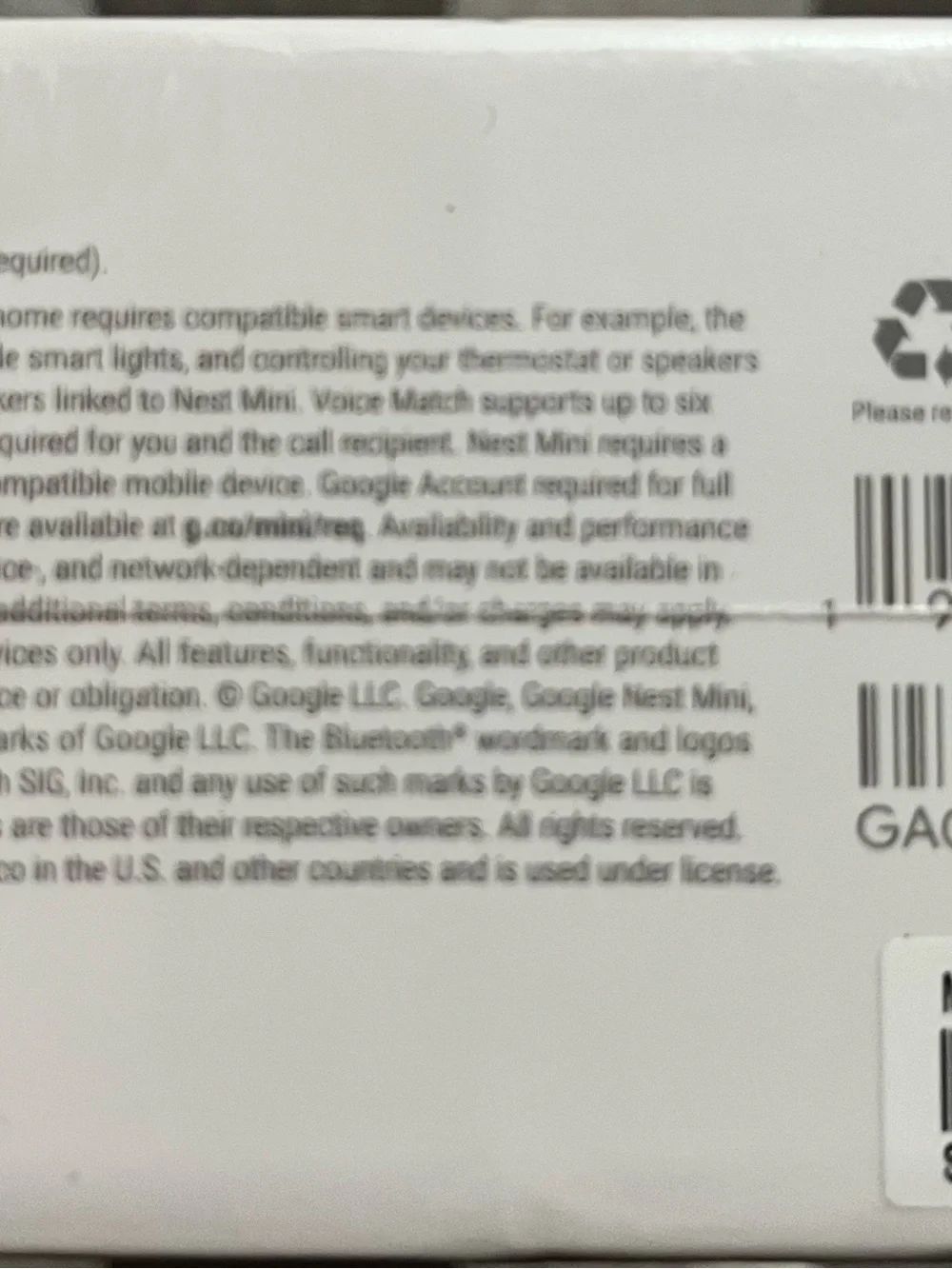 Google Home Office Mini Nest